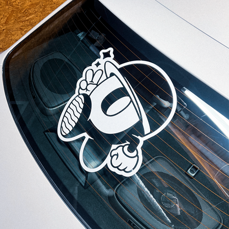 Mascot Rear Window Sticker