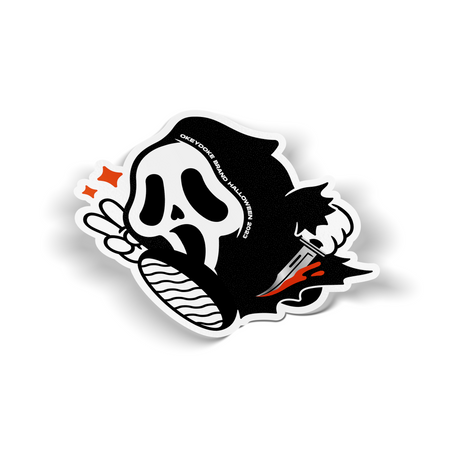 GhostFace Mascot Sticker