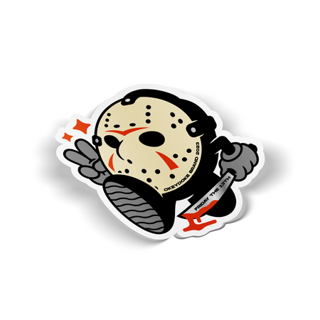 Friday The 13th Mascot Sticker