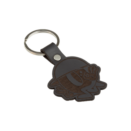 Leather Mascot Keychain
