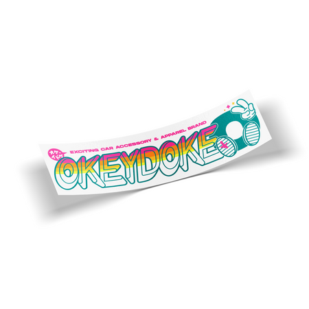 Option Style Mascot Sticker - Teal