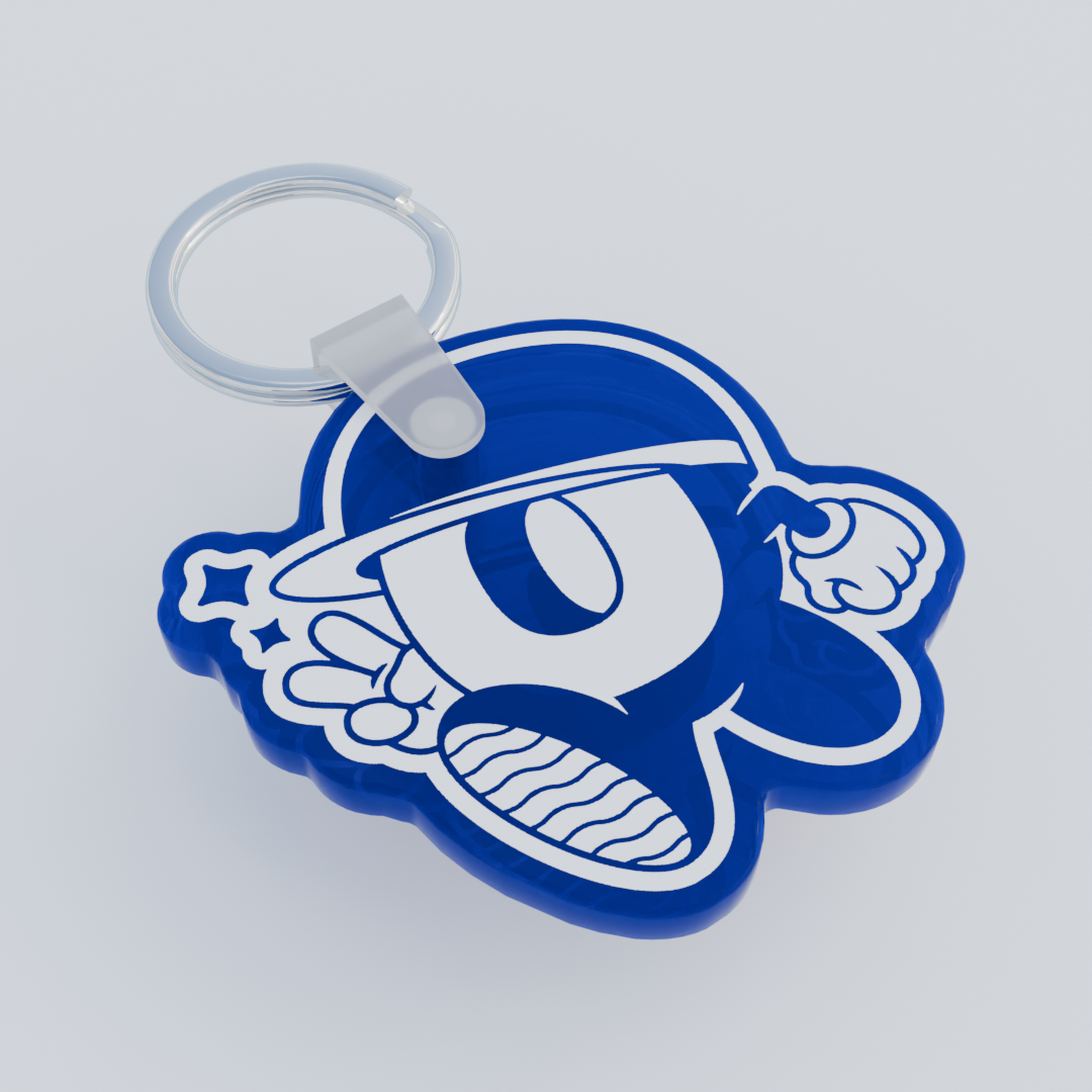 Gummi Mascot Key Tag
