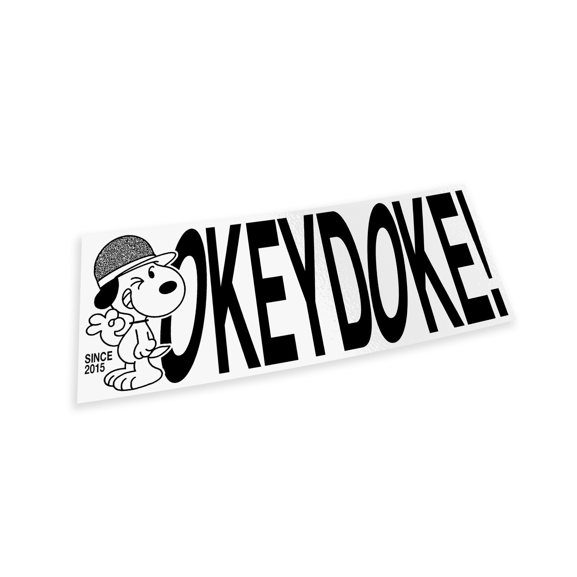 SNOOOPY Sticker - 2 Styles